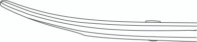 1200-520 - METZENBAUM SCISSORS TC-POWER-CUT CURVED ONE BLADE SERRATED 7"