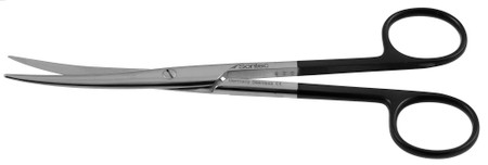 1200-735 - MAYO LEXER SCISSORS POWER-CUT-BLACK DELICATE CURVED 6 3/4"