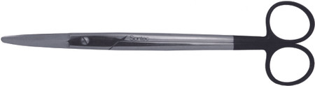 1200-822 - GORNEY SCISSORS POWER-CUT-BLACK CURVED 7 3/8"