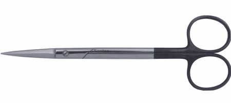 1200-831 - KAHN SABREBACK FACE LIFT SCISSORS POWER-CUT-BLACK CURVED 5 3/4"