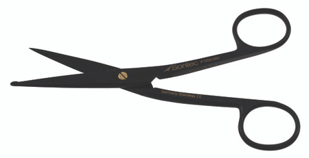 1200-980 - KNOWLES BANDAGE SCISSORS CERAMITEC GOLD SCREW POWER CUT ANGLE SHAFT 5 1/2"