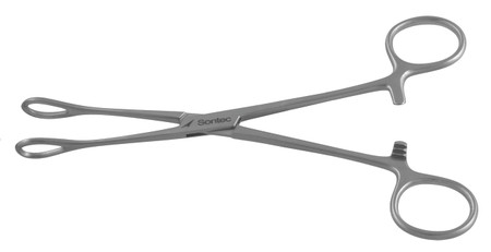 123-601 - FOERSTER SPONGE FORCEPS SERRATED JAWS STRAIGHT 7"