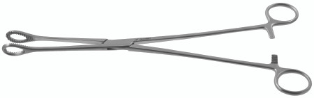 123-6181 - FOERSTER SPONGE FORCEPS SERRATED JAWS STRAIGHT 12"