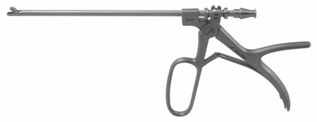 1271-042 - MCILWRAITH SUCTION ARTHROSCOPIC RONGEUR PUNCH 5° UP 3mm JAW 5mm Ø SHAFT 140mm WORKING LENGTH