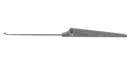 1271-116T - ARTHROSCOPIC RING CURETTE TRIANGLE HANDLE 30° CURVED 3mm TIP 9"