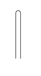 1271-400 - BASKET PUNCH 3.4mm STRAIGHT W/OVERLAOD CONE 7"