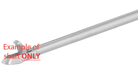 1273-352 - ROTARY SCISSORS CLASSIC ROTATABLE HANDLE 20° ANGLE RIGHT SERRATED BLADES STRAIGHT SHAFT 5"