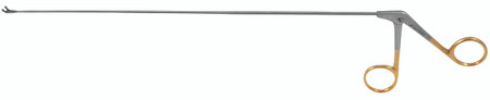 1301-224Q - LARYNGOSCOPY FORCEPS CONICAL TUBE 1mm SHAFT 1mm CUP ANGLE UP 9" QUANTUM