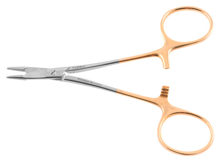 132-352 - KAYE NEEDLE HOLDER TC DUST TIP 4 3/4"