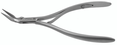 138-045 - RALK SPLINTER FORCEPS CURVED SPRING HANDLE CURVED 6"