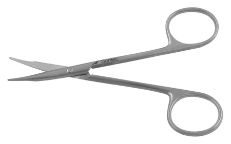 13-8814 - STEVENS TENOTOMY SCISSORS CLASSIC LONG BLUNT CURVED BLADES 4 1/2"
