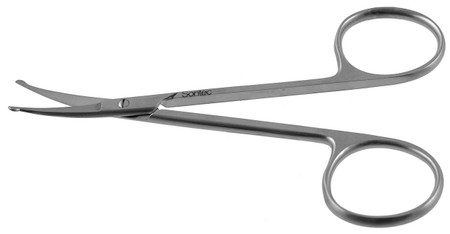 13-9335 - EYE SCISSORS CLASSIC CURVED BEAD TIP 4 1/4"