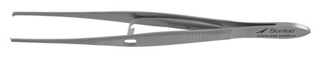 14-3260C - GIRARD FIXATION FORCEPS W/PUSH LOCK 0.9mm TIP 1 x 2 TEETH 4 1/4"