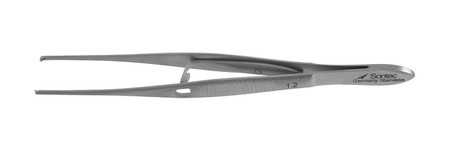 14-3260D - GIRARD FIXATION FORCEPS W/PUSH LOCK 1.2mm TIP 1 x 2 TEETH 4 1/4"