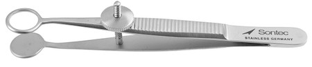 14-9750 - LAMBERT CHALAZION CLAMP FORCEPS ROUND 8mm INNER DIAMETER