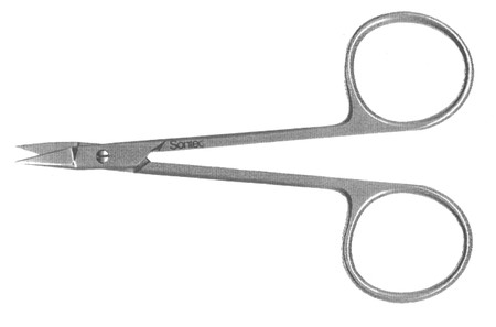 199-500 - BIRO NAEVUS SCISSORS CLASSIC SHARP UP ANGLE BLADES 4"