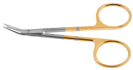 199-501 - BIRO NAEVUS SCISSORS SHARP UP ANGLE BLADES POWER-CUT-GOLD 4"