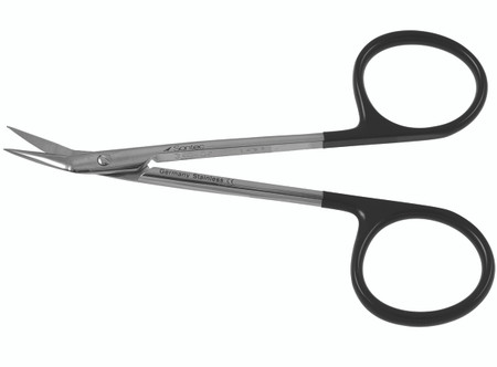 199-501B - BIRO NAEVUS SCISSORS SHARP UP ANGLE BLADES POWER-CUT-BLACK 4"