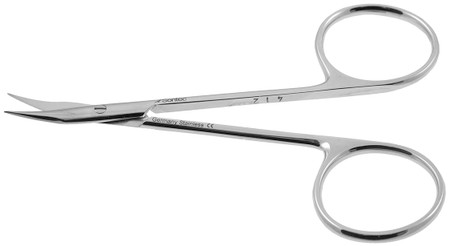 199-510 - GRADLE SCISSORS CLASSIC CURVED SHARP BLADES 3 3/4"