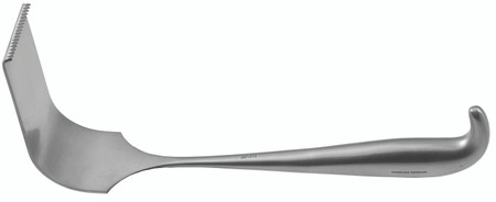 207-415 - MEYERDING RETRACTOR LARGE BLADE 2" WIDE x 3 1/2" LONG 9 1/2"