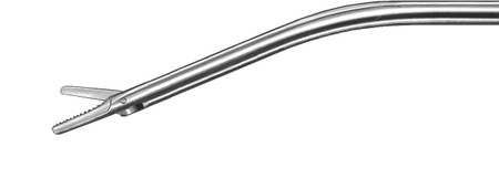 20925-03 - MICASEPT CIRADUR SCISSORS BLUNT/BLUNT RIGHT OPEN 30° CURVED DOWN Ø4.5mm 300mm WORKING LENGTH