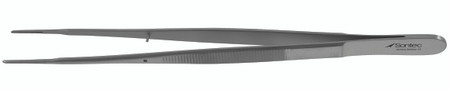 2200-132Q - GERALD FORCEPS CROSS SERRATED 1mm 7 3/4" QUANTUM