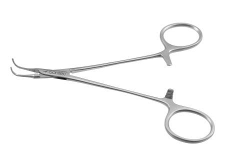 2200-517 - OCHSNER FORCEPS EXTRA-FINE TAPERED JAW 90° 5 1/2"