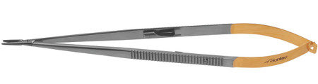 2300-083 - JACOBSON NEEDLE HOLDER FLAT HANDLE TC SERRATED STRAIGHT