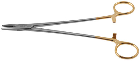 2300-720Q - MAYO HEGAR NEEDLE HOLDER TC SERRATED STREAMLINED 8" QUANTUM