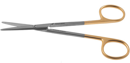 2400-265Q - METZENBAUM SCISSORS TC STRAIGHT 5 3/4" QUANTUM