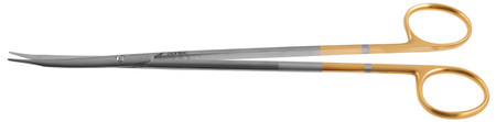 2400-331 - JAMESON TENOTOMY SCISSORS POWER CUT GOLD CURVED 8"
