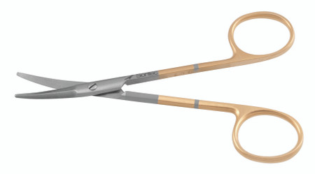 2400-438 - BABY JOSEPH PECK SCISSORS POWER CUT CURVED 4 1/2"
