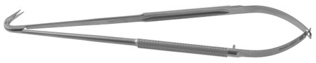 2400-6977 - JACOBSON SCISSORS ROUND HANDLE 11mm BLADES 125° G-NECK 8"