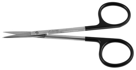 2400-711 - IRIS SCISSORS POWER-CUT-BLACK SHARP STRAIGHT 4 1/2"