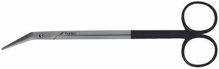 2400-735 - BLACK DEBAKEY SCISSORS PC 25° ANGLE 6 3/4"