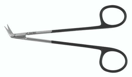2400-7403 - DIETHRICH POTTS SCISSORS MICRO STANDARD BLADES POWER CUT BLACK 60° ANGLE 5"