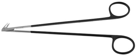 2400-749L - DIETHRICH SCISSORS MICRO FINE BLADES POWER-CUT-BLACK 125° ANGLE 7"