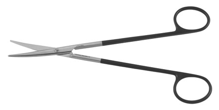 2400-797 - METZENBAUM SCISSORS POWER-CUT-BLACK CURVED 2.5mm TIP 7"