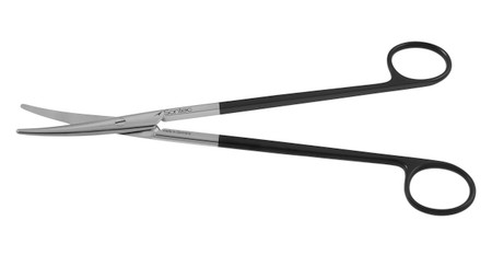 2400-800 - BLACK METZENBAUM SCISSORS PC CURVED 8"