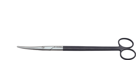 2400-804 - METZENBAUM SCISSORS POWER-CUT-BLACK CURVED 9"