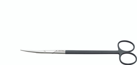 2400-819 - METZENBAUM SCISSORS POWER-CUT-BLACK CURVED FINE 8"