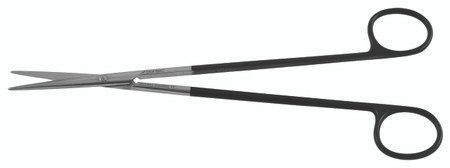 2400-820 - METZENBAUM SCISSORS POWER-CUT-BLACK STRAIGHT FINE 8"