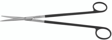 2400-822 - METZENBAUM SCISSORS POWER-CUT-BLACK STRAIGHT FINE 9"