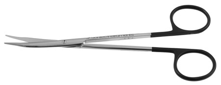 2400-824 - REYNOLDS TENOTOMY SCISSORS POWER CUT BLACK CURVED 5 3/4"
