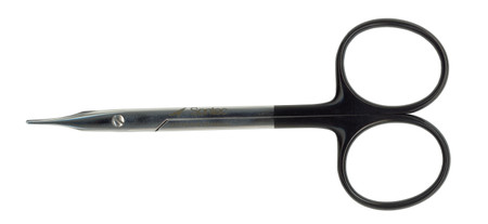 2400-865 - STEVENS TENOTOMY SCISSORS POWER CUT BLACK STRAIGHT 5"
