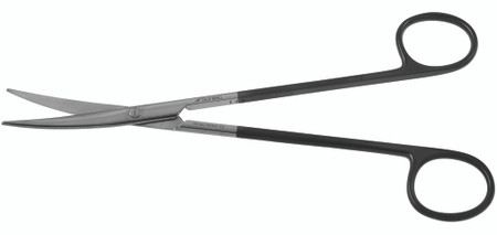 2400-872 - LILLEHEI POTTS SCISSORS POWER-CUT-BLACK CURVED BLUNT 6 3/4"