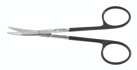 2400-875 - RAGNELL SCISSORS POWER-CUT-BLACK CURVED FLAT TIP 4 3/4"