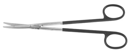 2400-879 - RAGNELL SCISSORS POWER-CUT-BLACK CURVED FLAT TIP 7"