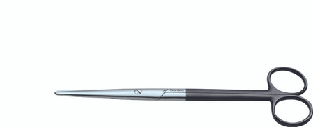 2400-916 - MAYO SCISSORS ROUND BLADES POWER-CUT-BLACK STRAIGHT 8"