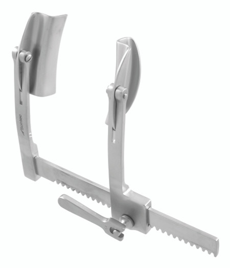 2500-215 - SHANGHAI FINOCHIETTO RETRACTOR ADOLESCENT 17x50mm BLADES 110mm SPREAD FS